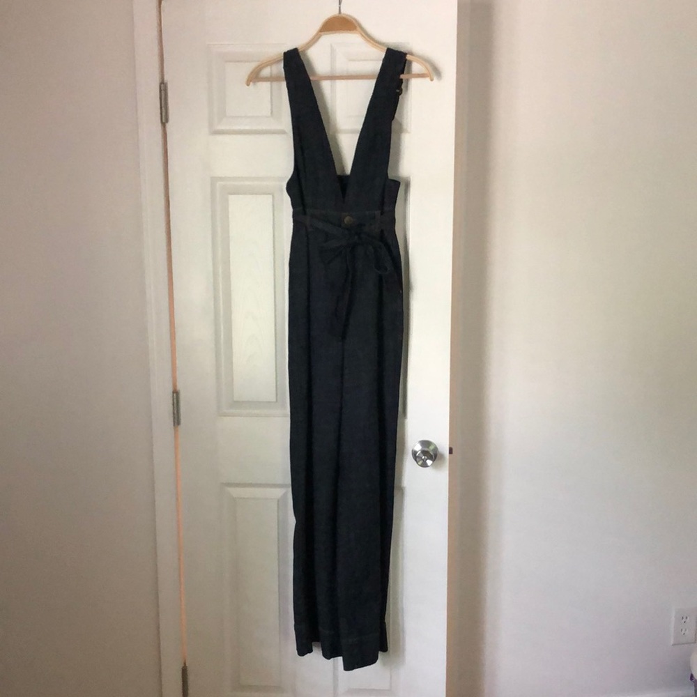 Denim Anthro Jumpsuit